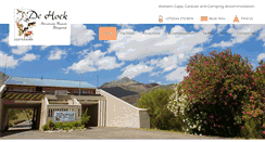 Desktop Screenshot of dehoekmountainresort.co.za